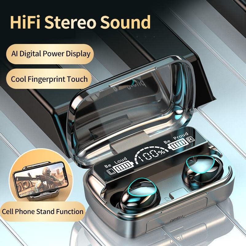 Wireless Bluetooth 5.0 In-Ear Earbuds Ã¢â‚¬â€œ Mini Stereo with Mic thumbnail 6