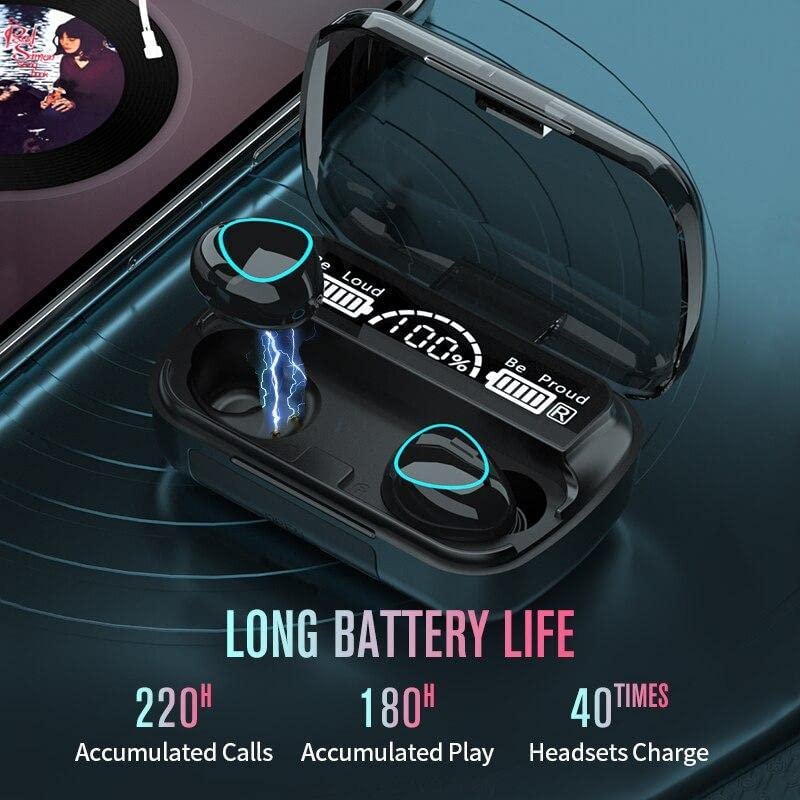 Wireless Bluetooth 5.0 In-Ear Earbuds Ã¢â‚¬â€œ Mini Stereo with Mic thumbnail 8