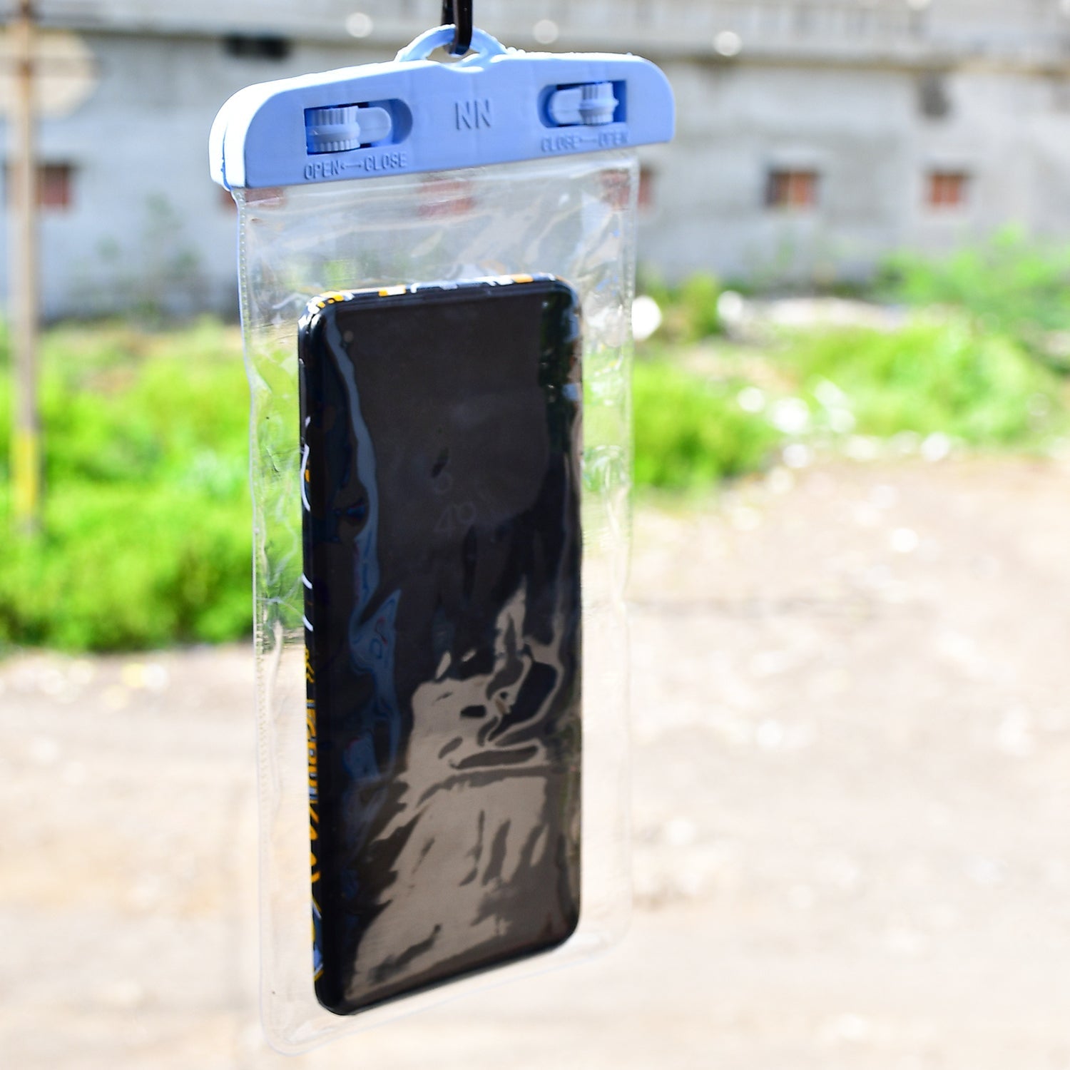 Mobile Waterproof Sealed Transparent Plastic Bag / Pouch Cover for All Mobile Phones thumbnail 2