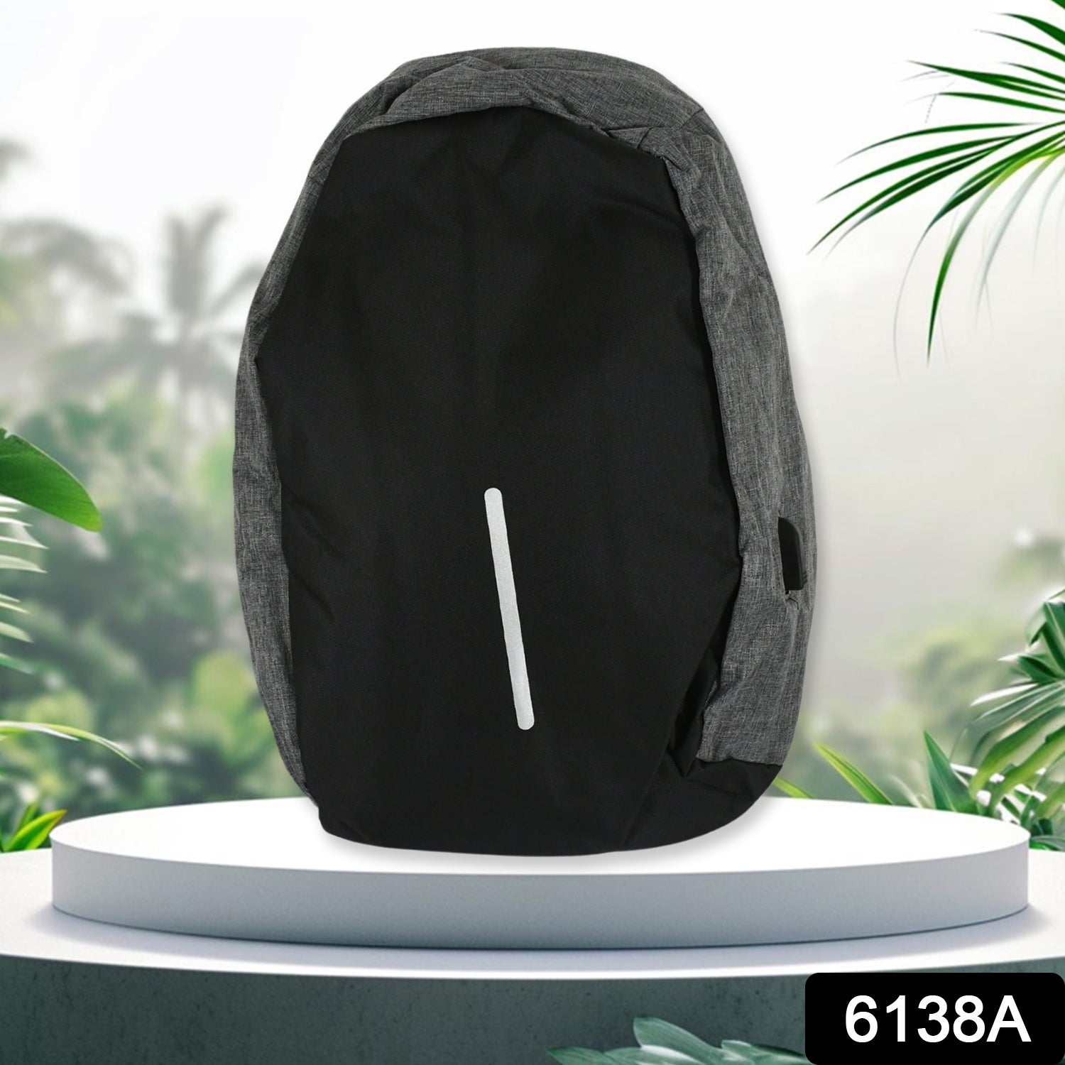 Waterproof Anti-Theft Crossbody Sling Bag Ã¢â‚¬â€œ PU Leather with USB Charging thumbnail 2