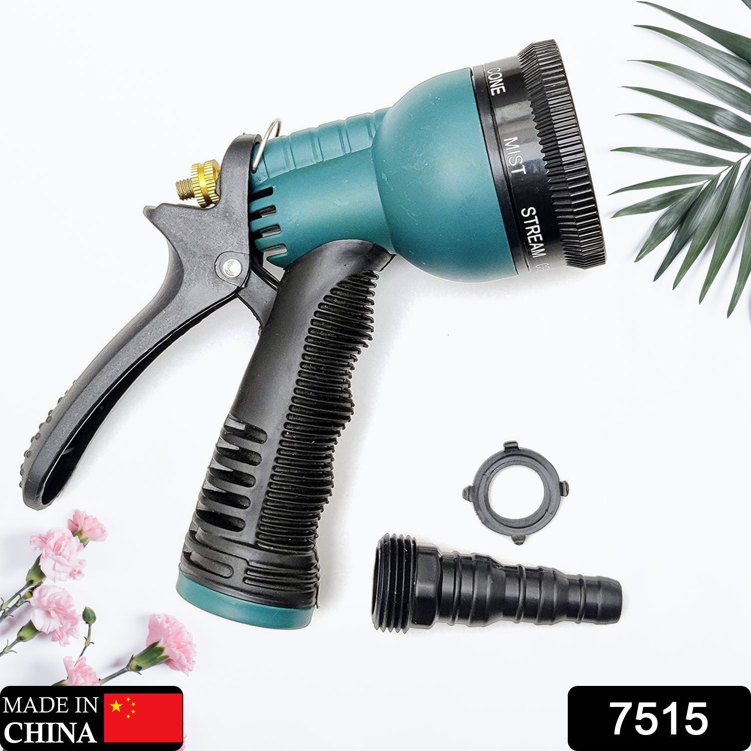 Adjustable 8 Pattern Water Spray Gun Trigger High Pressure For vehicle & cleaning Garden Lawn, Grass rinse, flat, soak & washing for Car Bike Plants Pressure Washer water Nozzle thumbnail 2