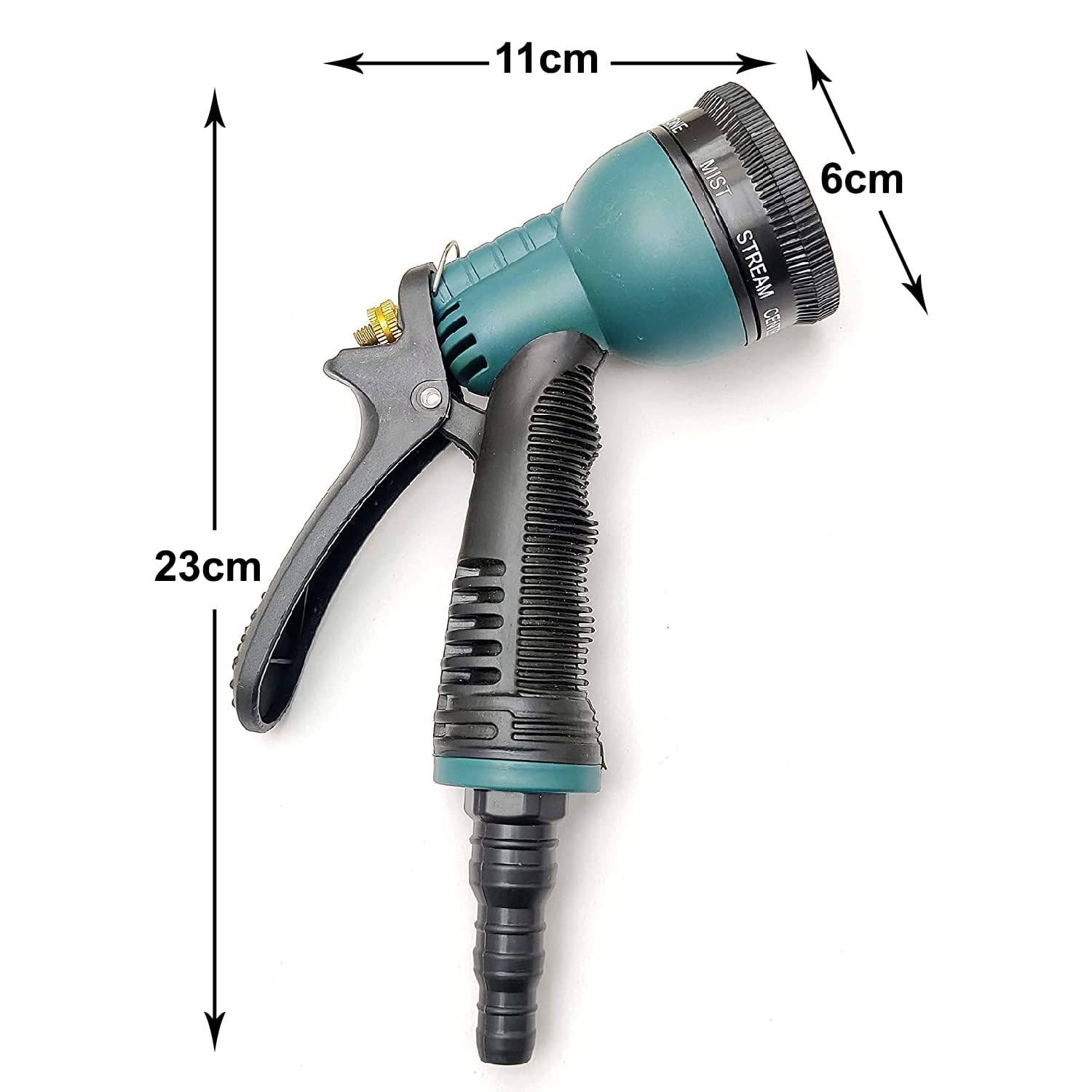 Adjustable 8 Pattern Water Spray Gun Trigger High Pressure For vehicle & cleaning Garden Lawn, Grass rinse, flat, soak & washing for Car Bike Plants Pressure Washer water Nozzle thumbnail 6
