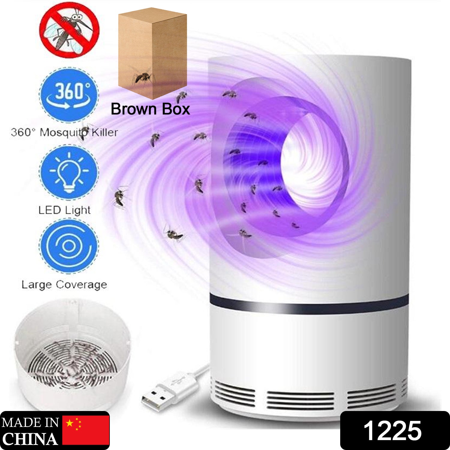 LED Electric Mosquito Killer Lamp for Home thumbnail 2