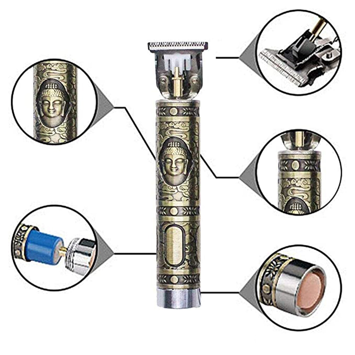Hair Trimmer for Men Hair Style Trimmer, Professional Hair Clipper, Adjustable Blade Clipper & Shaver for Men thumbnail 8