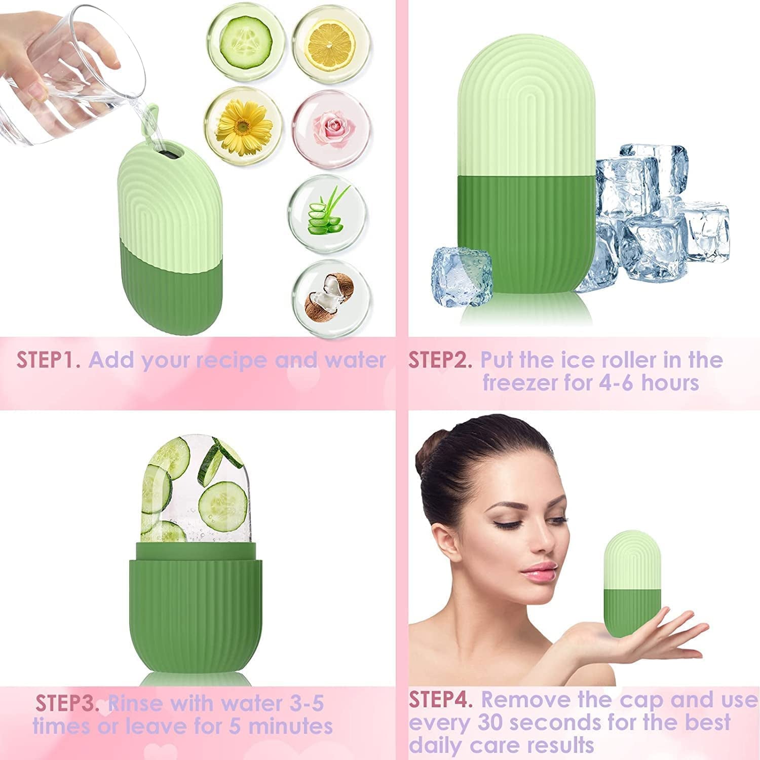 Beauty Ice Roller for Face & Eye Massager (Reusable, Loose) thumbnail 6
