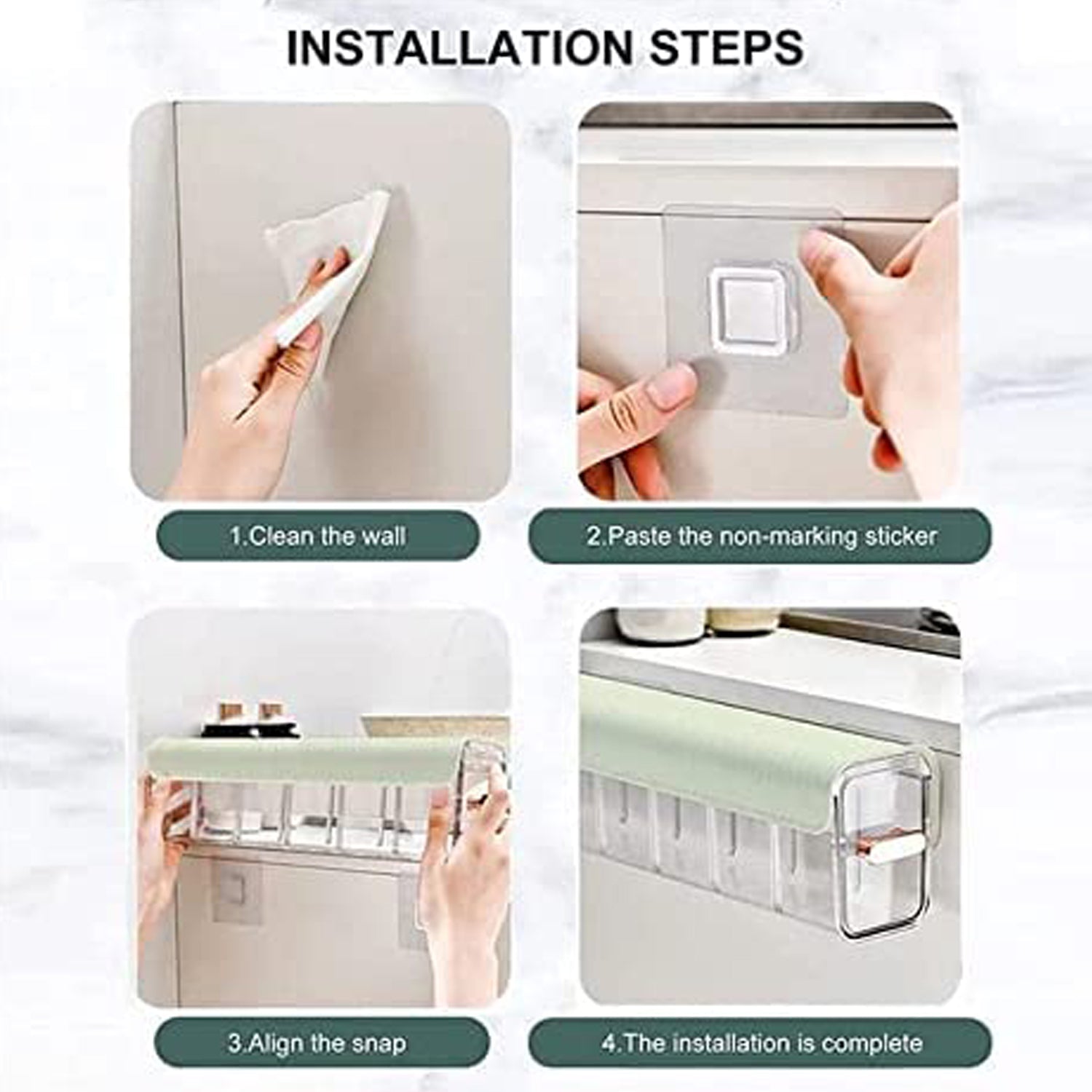 5-Cell Wall Mount Drawer Organizer for Socks & Lingerie thumbnail 7
