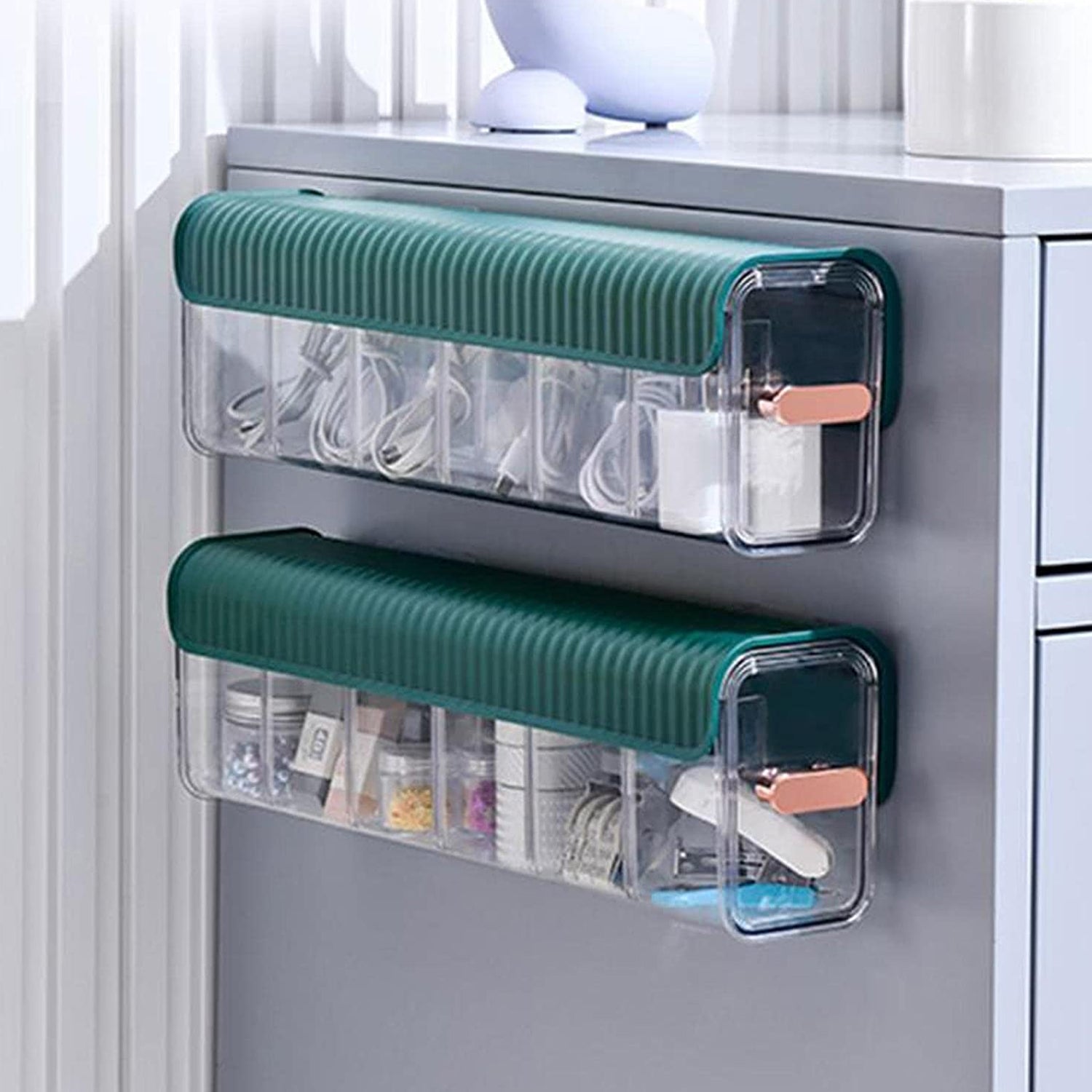 5-Cell Wall Mount Drawer Organizer for Socks & Lingerie thumbnail 8