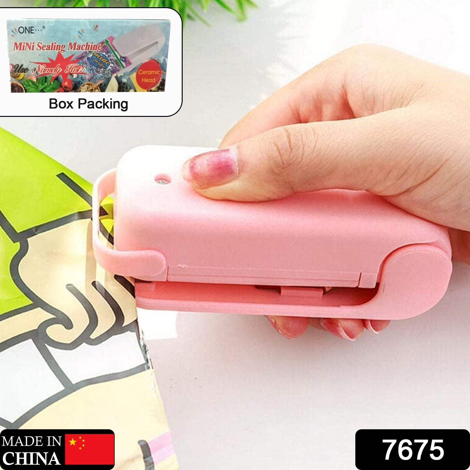 Portable Mini Handheld Sealing Machine for Plastic Bags thumbnail 2