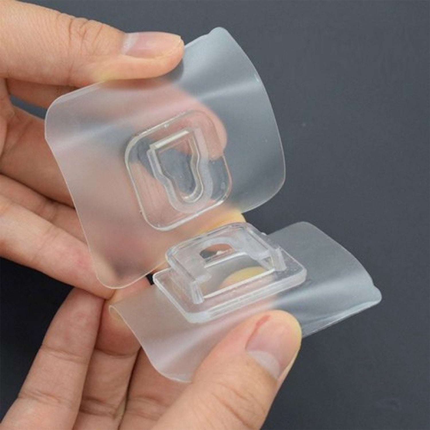 Transparent Adhesive Male Hook Used For Hanging Various Types Of Items (1Pc) thumbnail 13