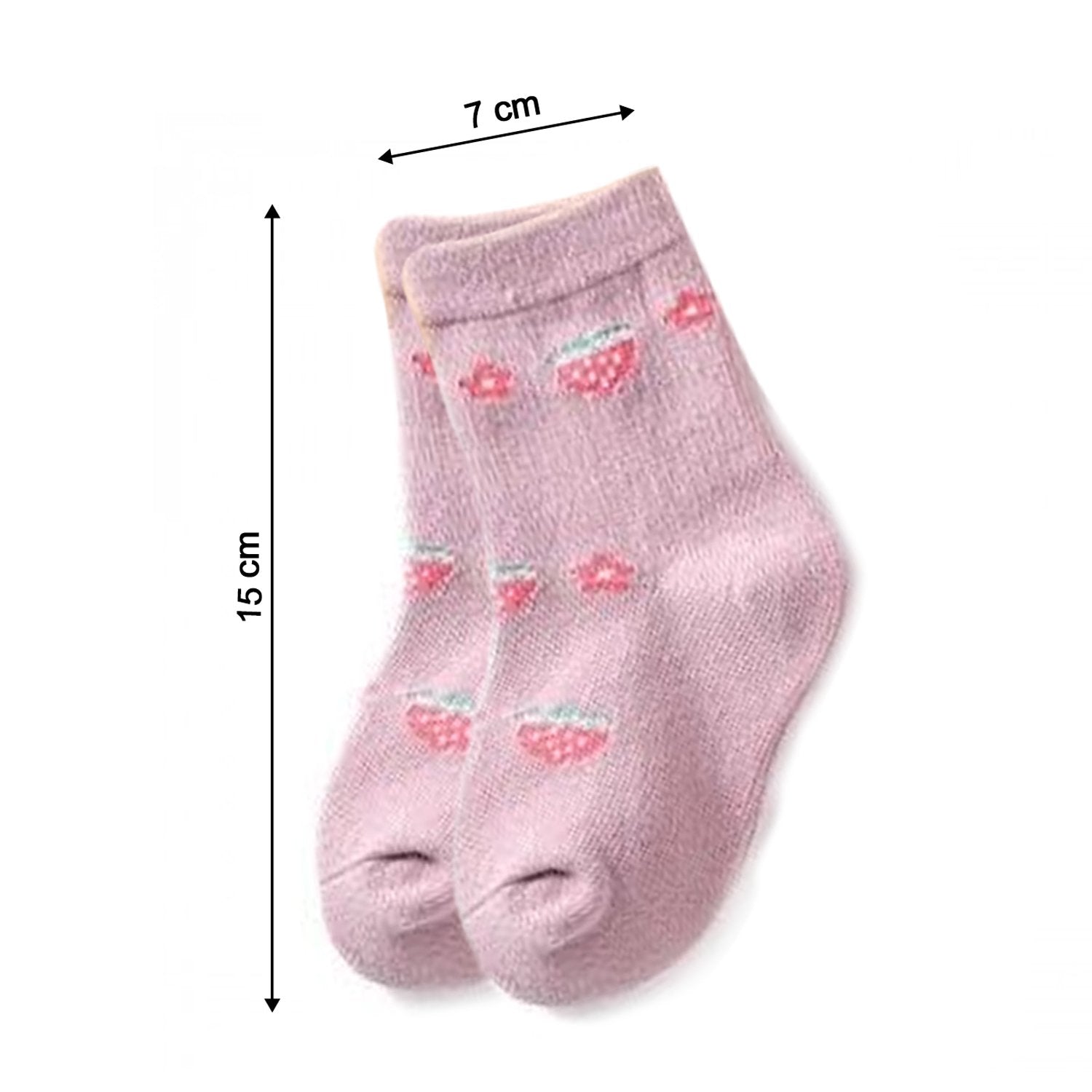 Socks Breathable Thickened Classic Simple Soft Skin Friendly For Kids thumbnail 5