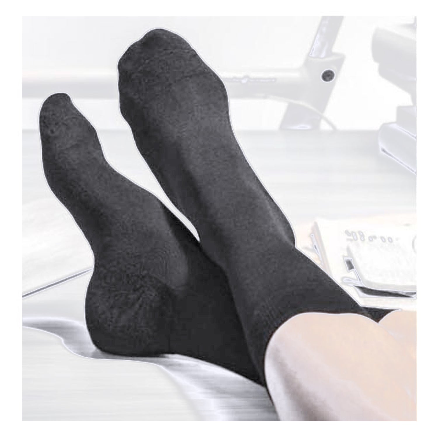 Socks Breathable Thickened Classic Simple Soft Skin Friendly thumbnail 3