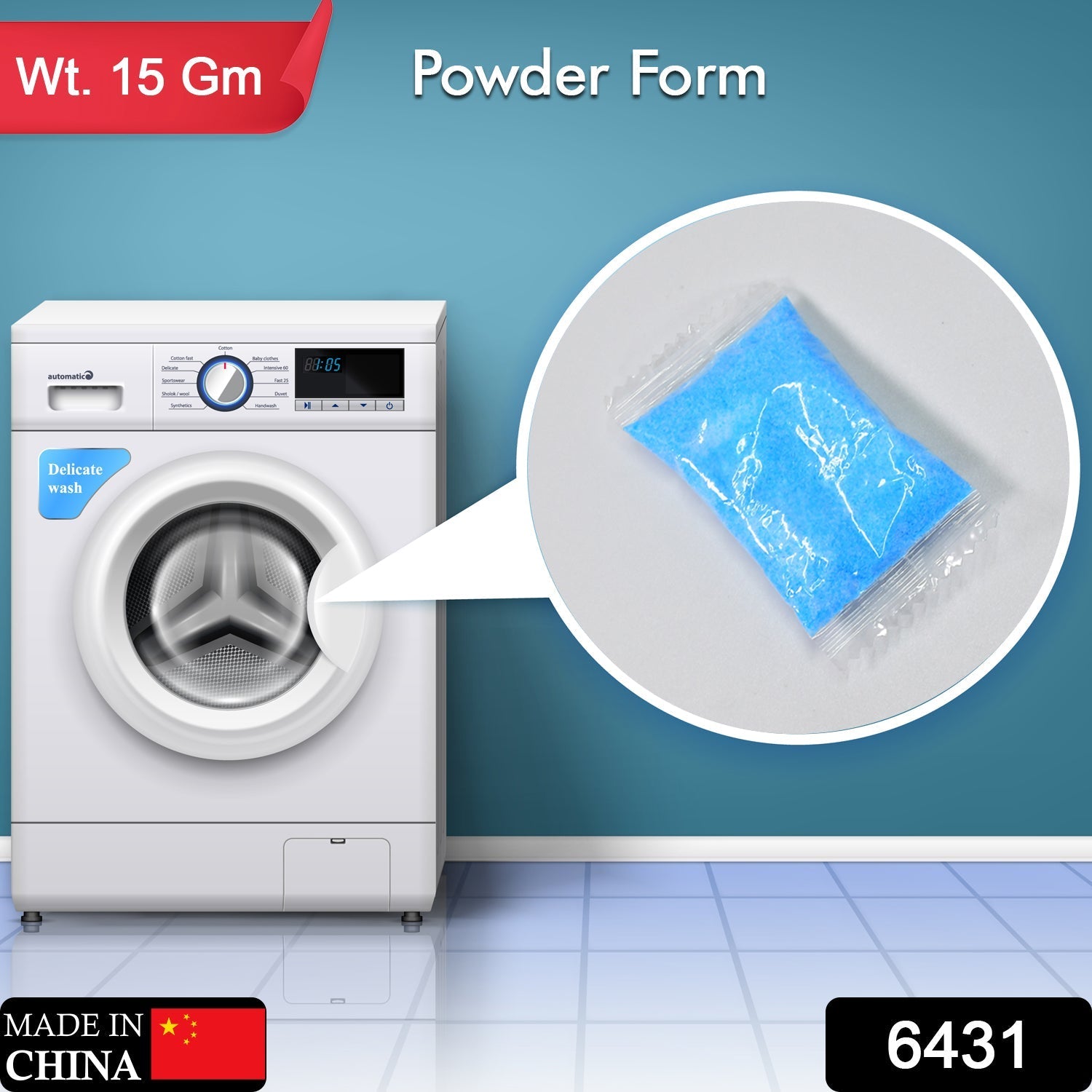 WASHING MACHINE STAIN TANK CLEANER DEEP CLEANING DETERGENT POWDER ( 1PC ) thumbnail 3