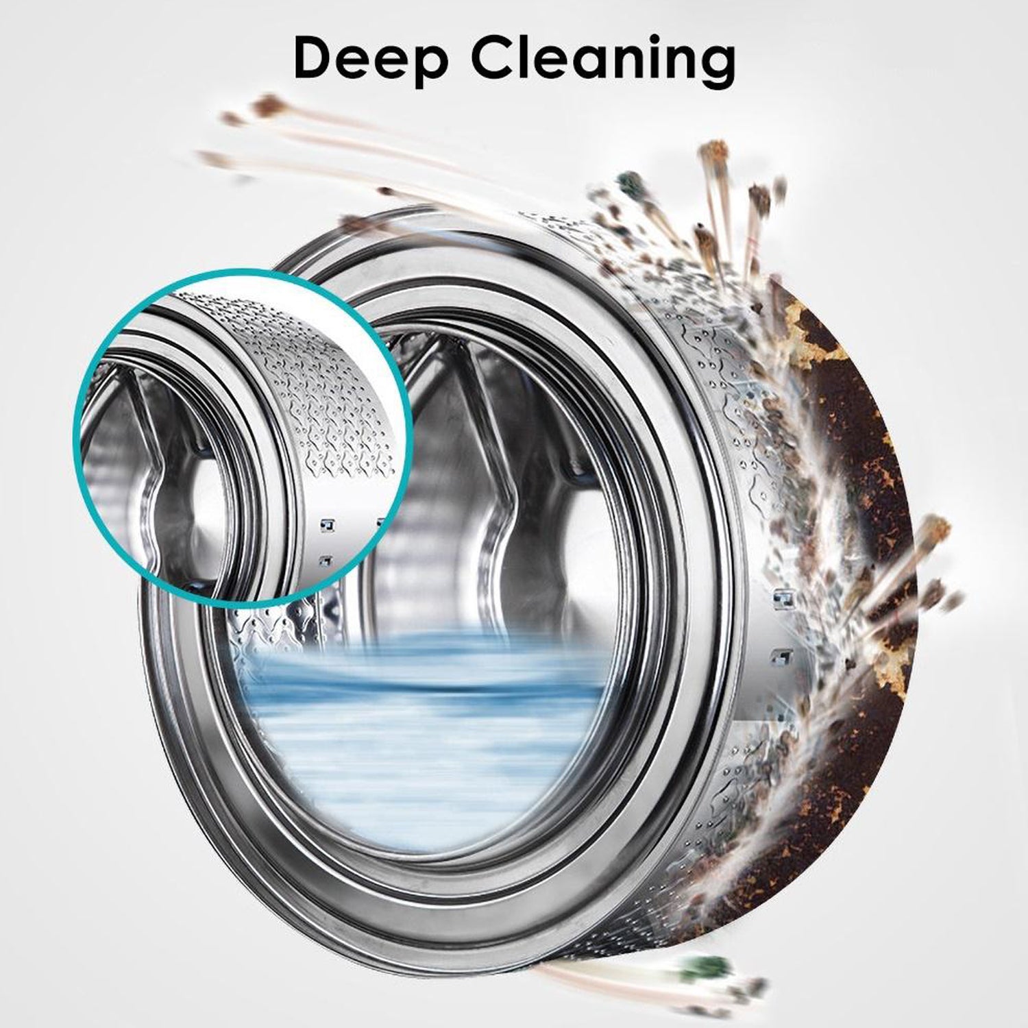 WASHING MACHINE STAIN TANK CLEANER DEEP CLEANING DETERGENT POWDER ( 1PC ) thumbnail 6
