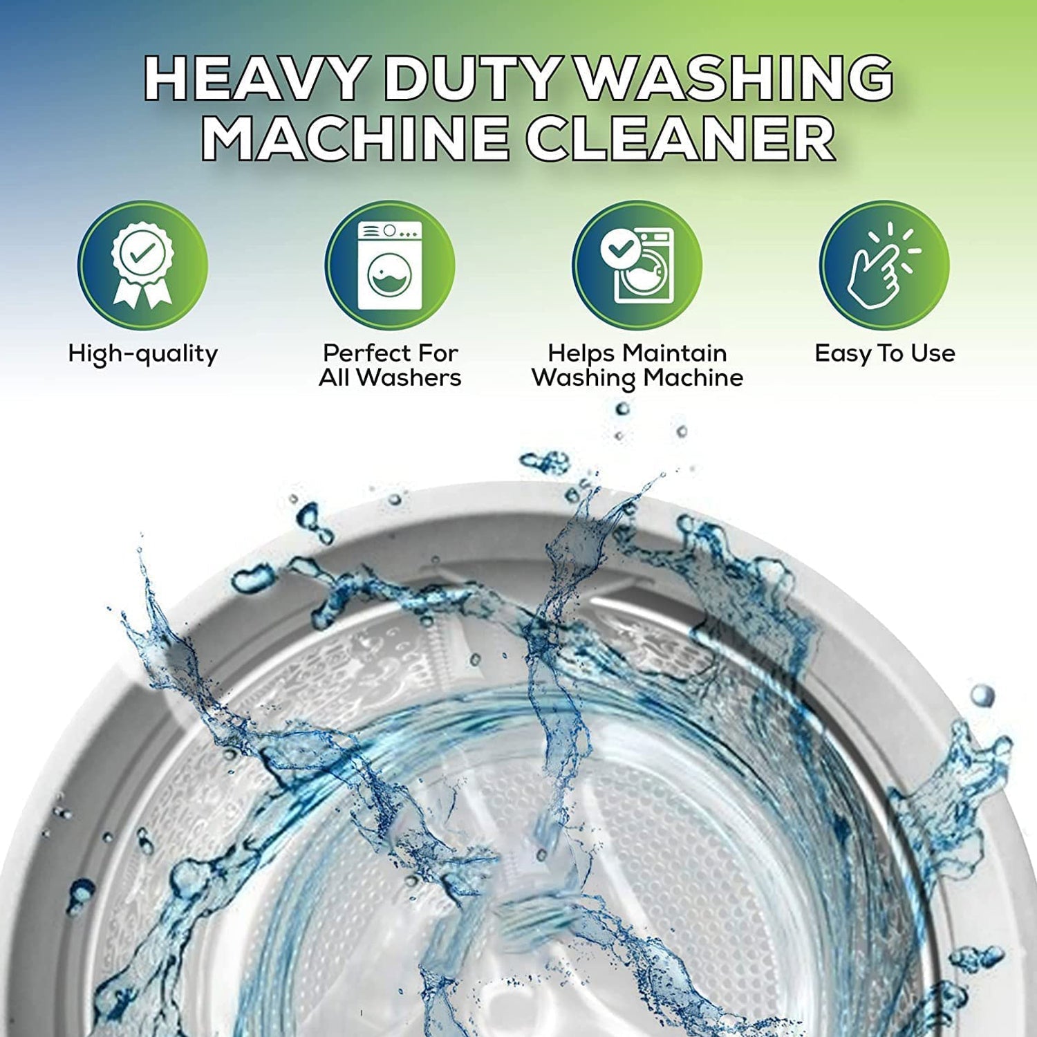 WASHING MACHINE STAIN TANK CLEANER DEEP CLEANING DETERGENT POWDER ( 1PC ) thumbnail 8