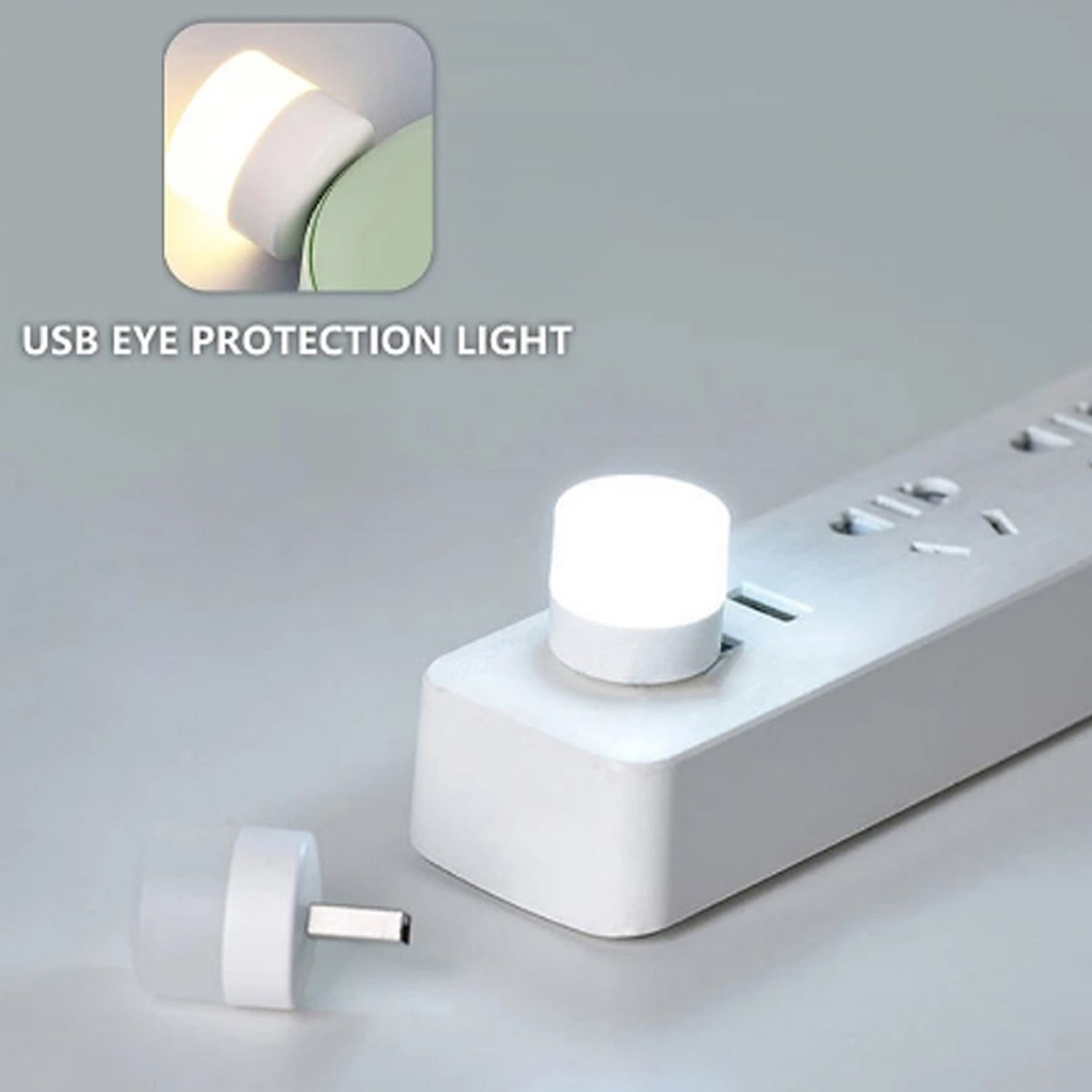 Small USB Bulb used in official places for room lighting purposes. (Yellow Color) thumbnail 4