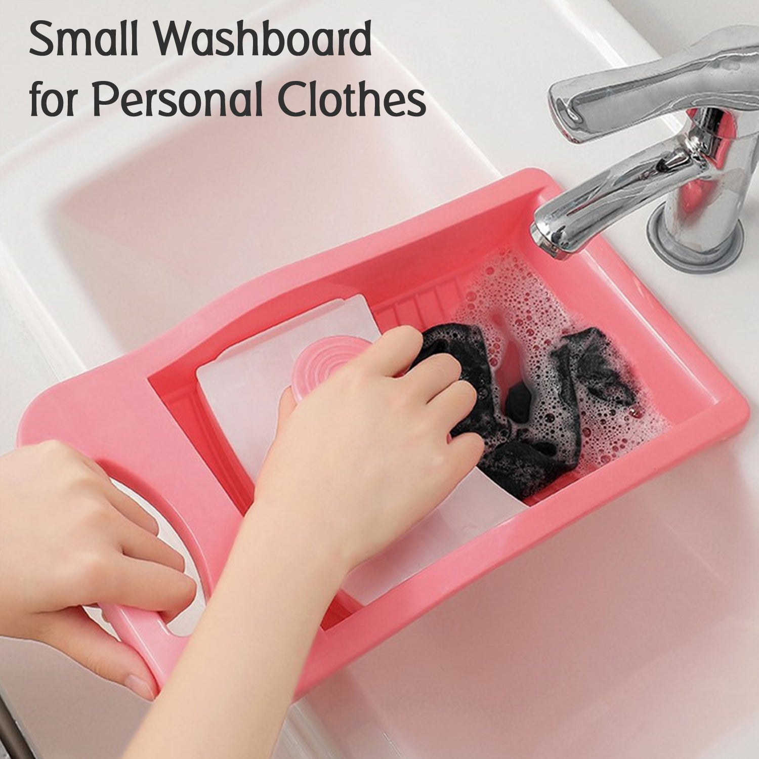 Socks Washing Board used in all kinds of household bathroom places for washing unisex socks easily and comfortably. thumbnail 3