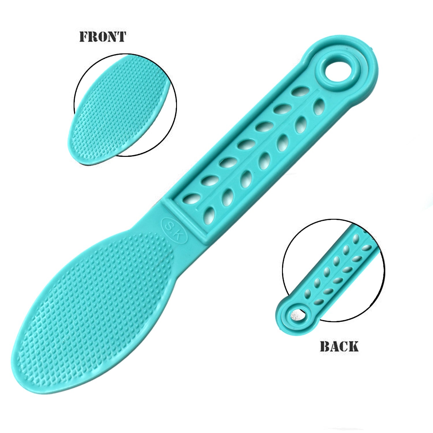 Plastic Foot Scrubber Pedicure Foot Care thumbnail 6