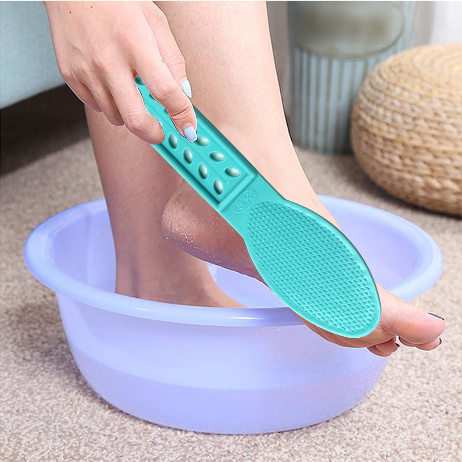 Plastic Foot Scrubber Pedicure Foot Care thumbnail 7