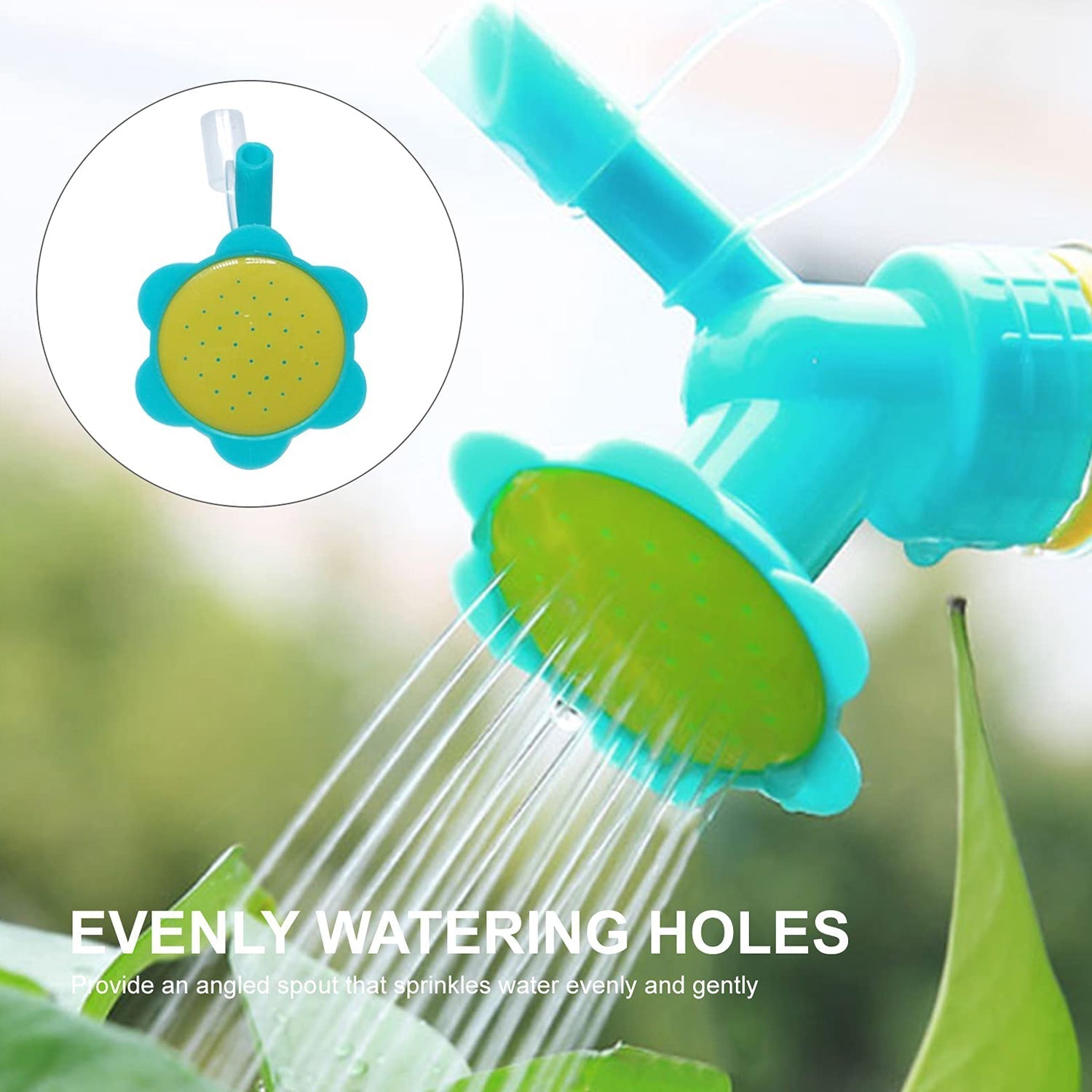 2-in-1 Bottle Cap Sprinkler - Dual Head Watering Spout, Double-Ended Nozzle for Indoor Seedlings and Plants, Garden Tool