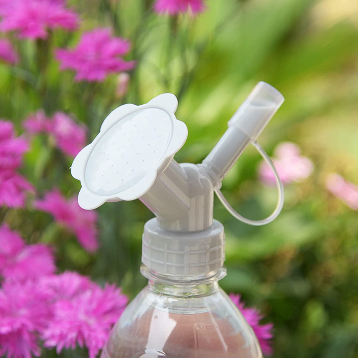 2-in-1 Bottle Cap Sprinkler - Dual Head Watering Spout, Double-Ended Nozzle for Indoor Seedlings and Plants, Garden Tool thumbnail 2