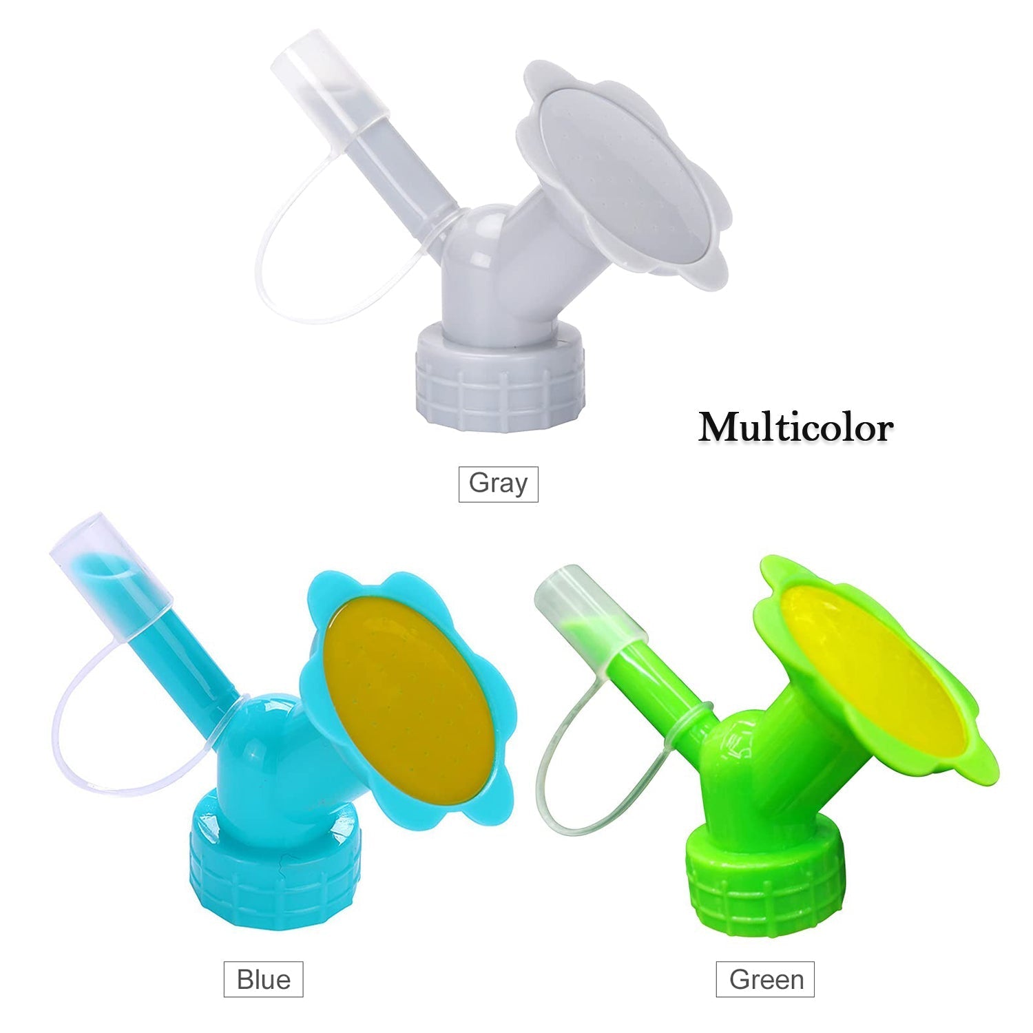 2-in-1 Bottle Cap Sprinkler - Dual Head Watering Spout, Double-Ended Nozzle for Indoor Seedlings and Plants, Garden Tool thumbnail 3