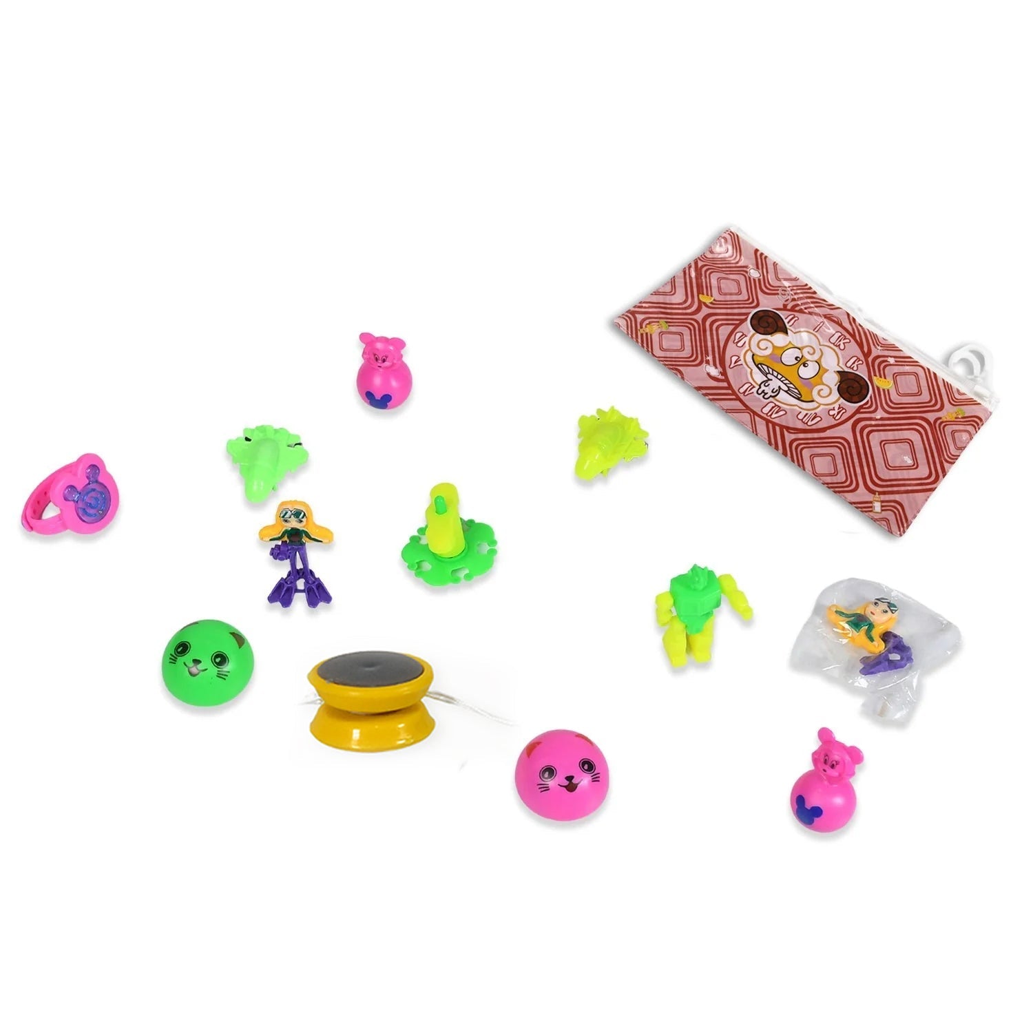 12pc Mix All New Toy And Plastic Pouch Mix All Types Playing Toy For Kids thumbnail 5